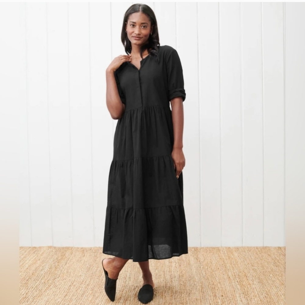 Jenni Kayne Midnight Long Sleeve Dress